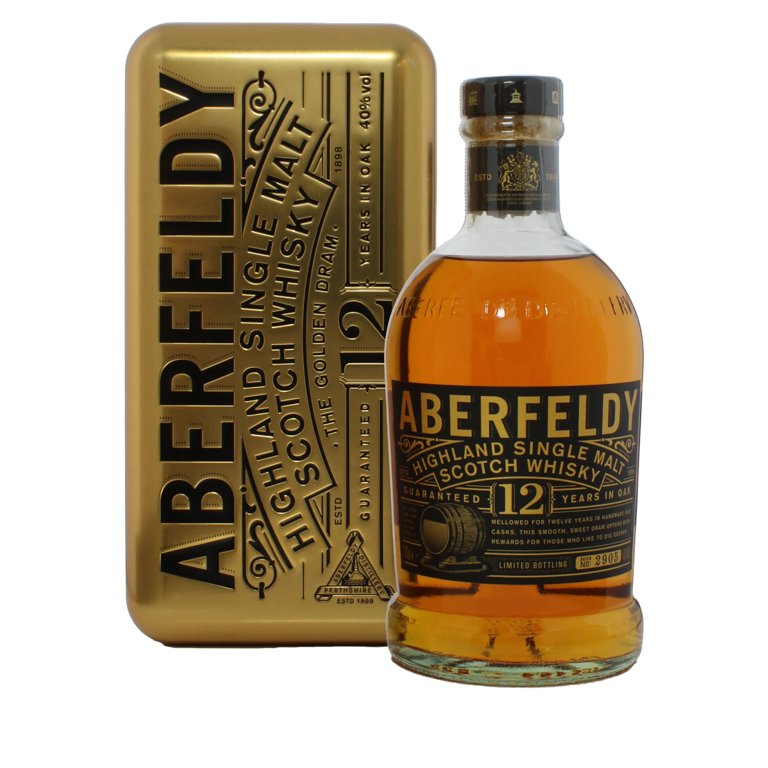 Aberfeldy 12 Year Old bottle
