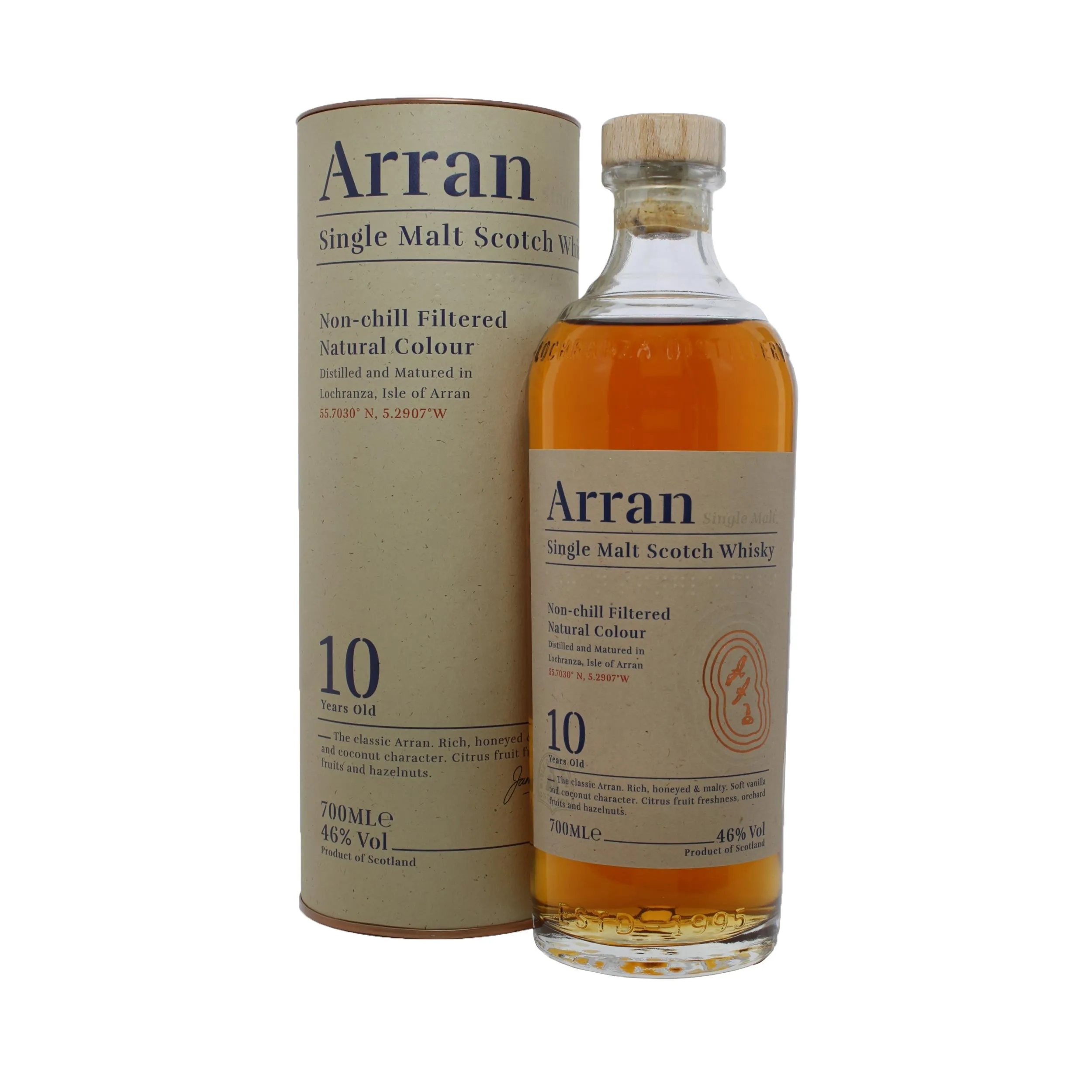 Arran 10 Year Old bottle