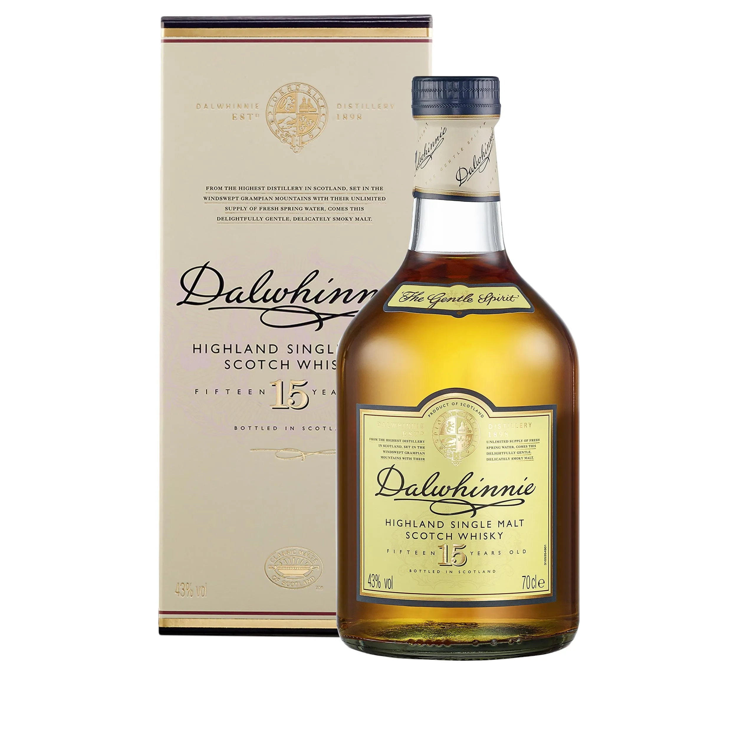 Dalwhinnie 15 Year Old bottle