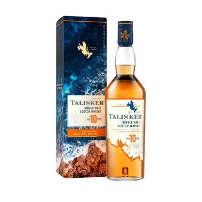 Talisker 10 Year Old bottle