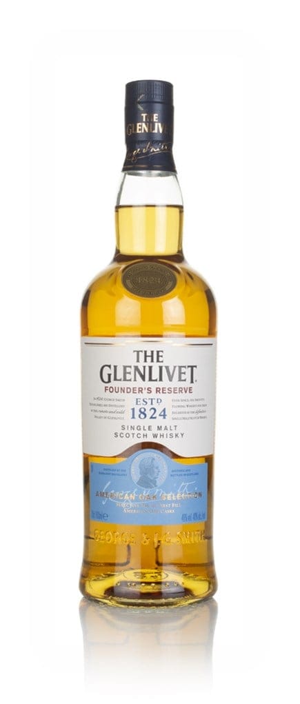 Glenlivet Founder's Reserve - best whisky under £30 for beginners